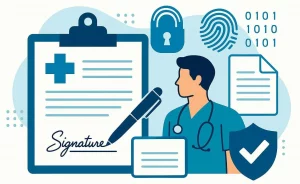 "Firma digital segura y cumplimiento del RGPD y LOPDGDD en centros sanitarios y estéticos con Clinicbai"