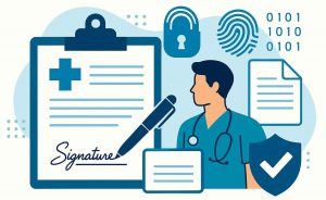 "Firma digital segura y cumplimiento del RGPD y LOPDGDD en centros sanitarios y estéticos con Clinicbai"