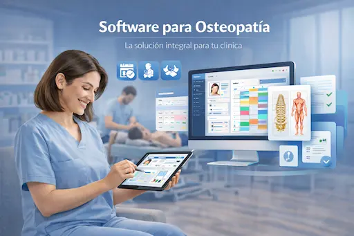 Software de gestión para osteopatía: agenda, historia clínica y facturación en ClinicBai