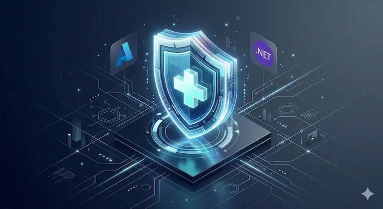 Infraestructura tecnológica de ClinicBai basada en Microsoft Azure y .NET para seguridad de datos médicos.